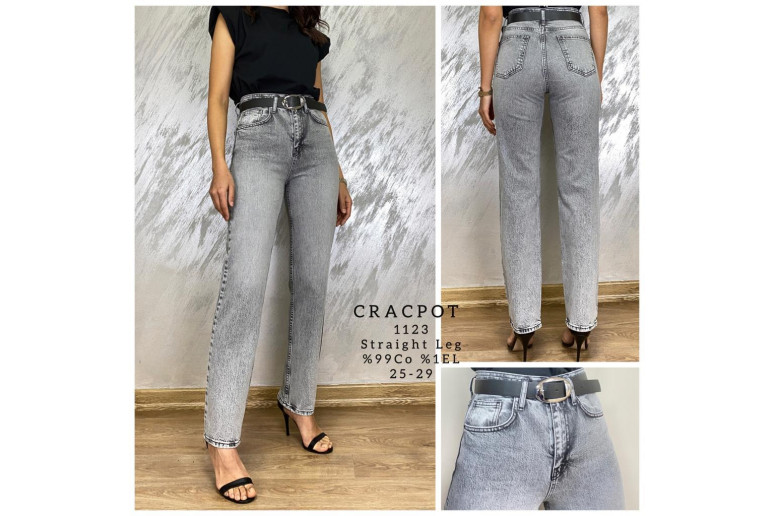 Джинси жіночі CRACPOT JEANS 1123 STRAIGHT FIT Туреччина