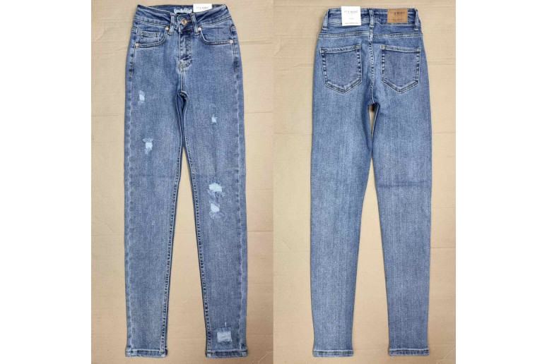 Джинсы женские IT'S BASIC JEANS 1414 SKINNY Турция