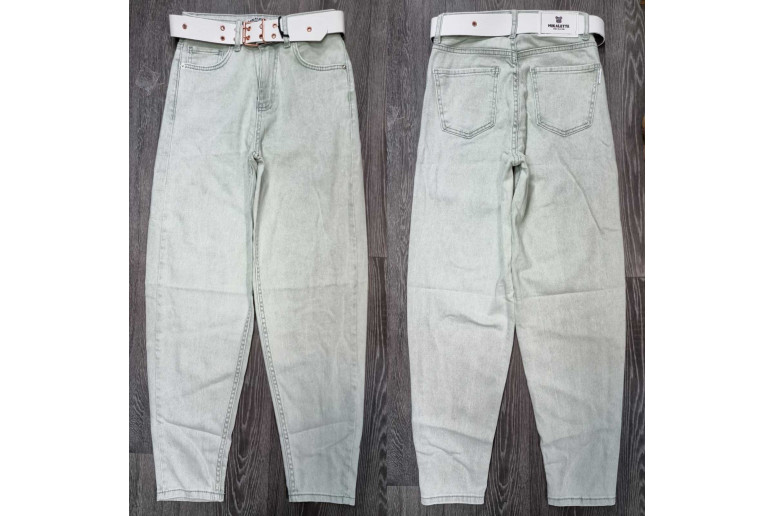 Джинсы женские MIKALETTA JEANS 2551 RELAX МОМ Турция