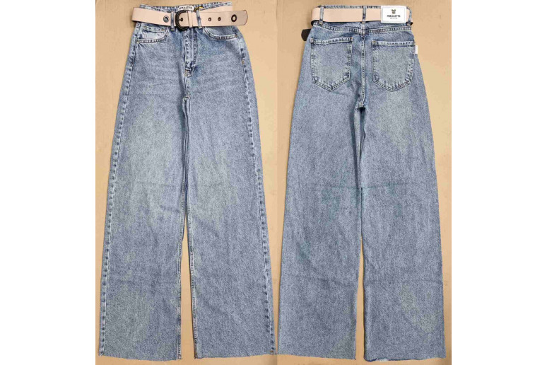 Джинси жіночі MIKALETTA JEANS 3407 WIDE LEG Туреччина