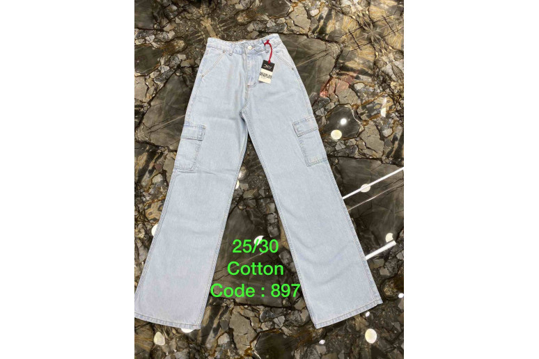 Джинсы женские DEKPLOY JEANS 897 Wide Leg Турция