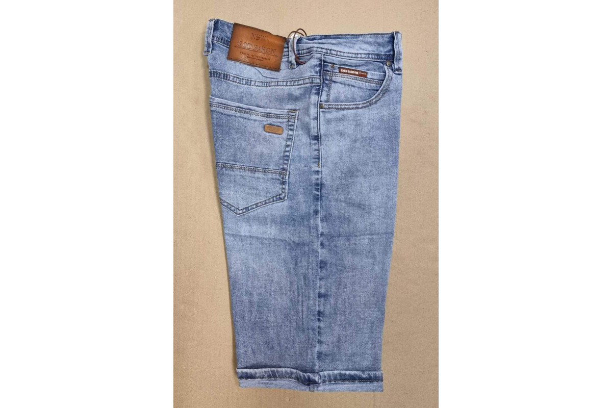 Фото Шорти чоловічі 1104 GOD BARON JEANS CLASSIC from official site OSKAR™