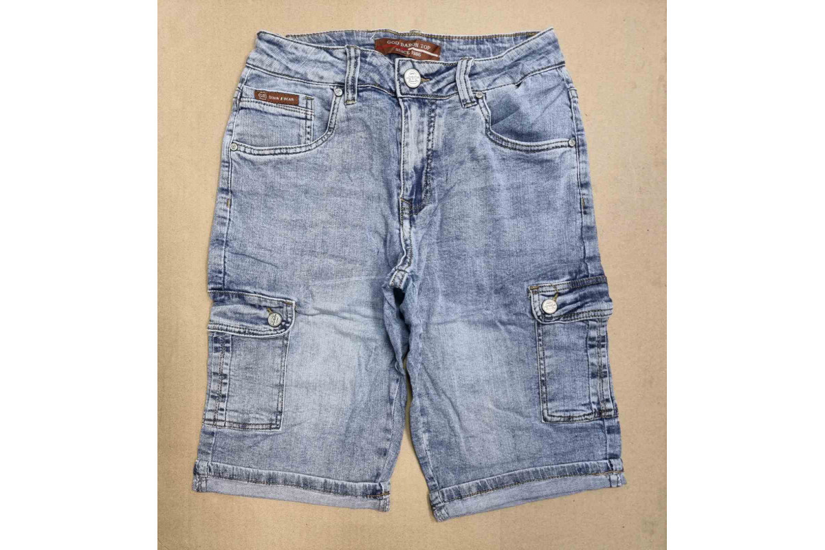 Фото Шорты джинсовые мужские 1143 V.J.RAY (GOD BARON) JEANS from official site OSKAR™