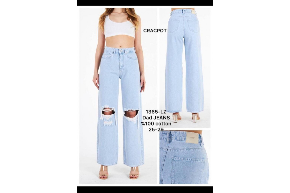 Фото Джинси жіночі CRACPOT JEANS 1365 WIDE LEG from official site OSKAR™