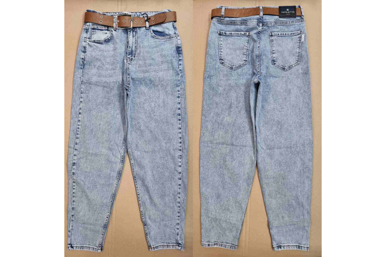 Джинси жіночі MIKALETTA JEANS 12556 RELAX МОМ Туреччина