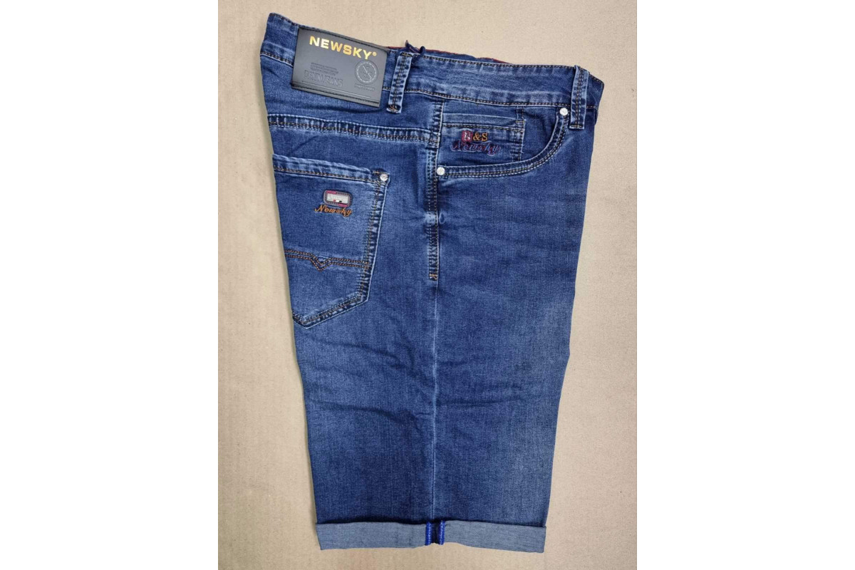 Фото Шорты джинсовые мужские 205 NEW SKY JEANS from official site OSKAR™