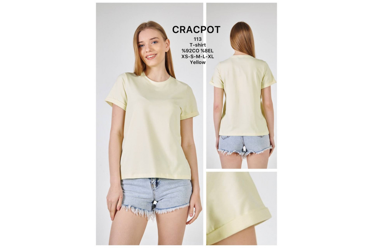 Фото Футболка женская CRACPOT 113 from official site OSKAR™
