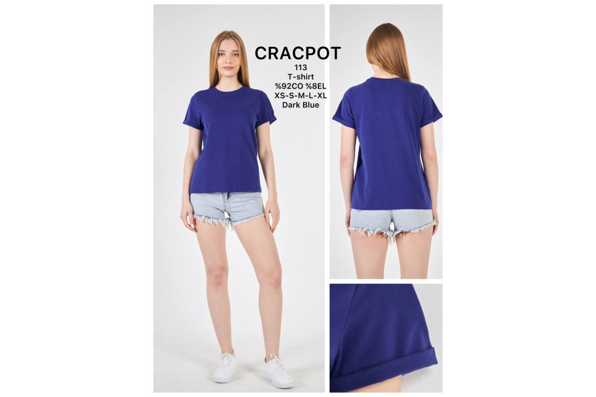 Фото Футболка женская CRACPOT 113 from official site OSKAR™