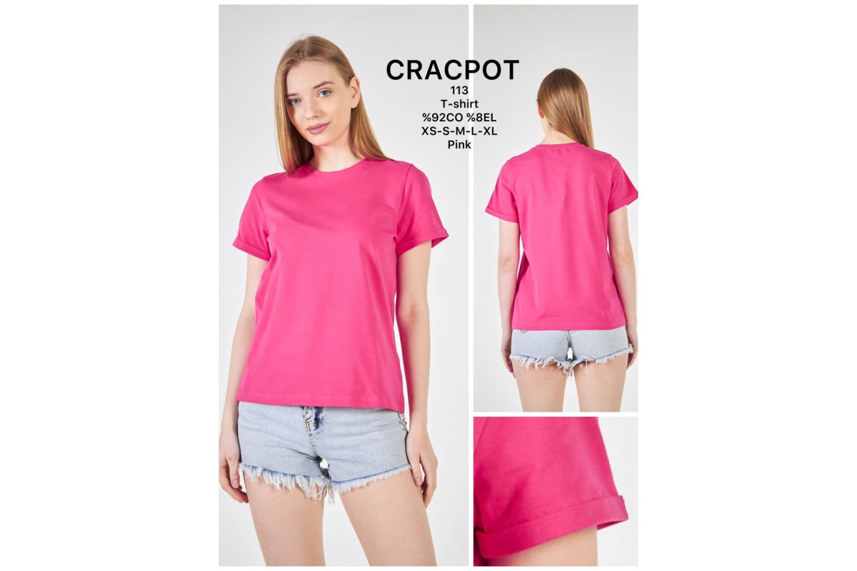 Фото Футболка женская CRACPOT 113 from official site OSKAR™