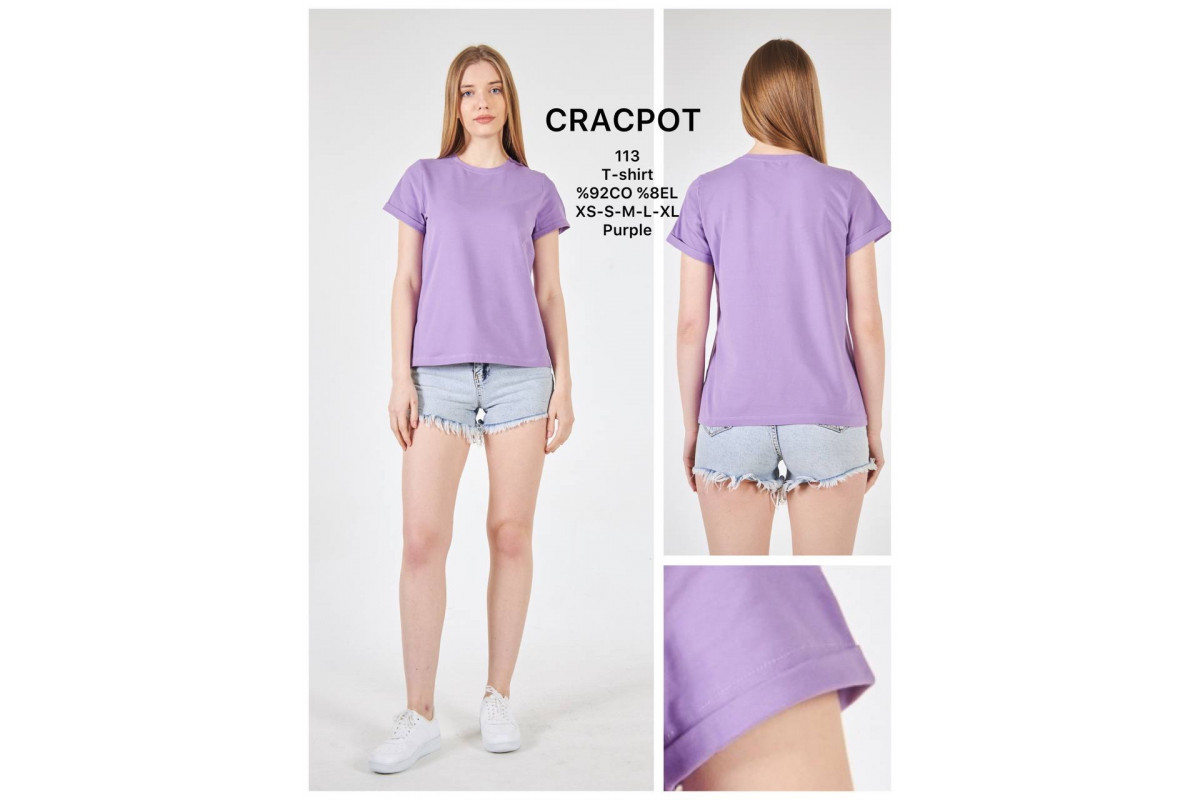 Фото Футболка женская CRACPOT 113 from official site OSKAR™
