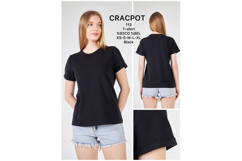 Футболка женская CRACPOT 113