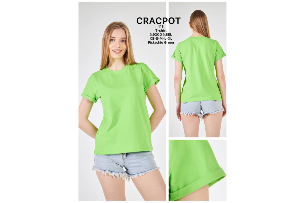 Фото Футболка женская CRACPOT 113 from official site OSKAR™