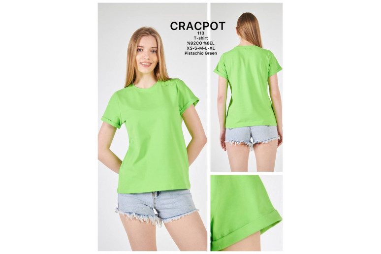 Футболка женская CRACPOT 113