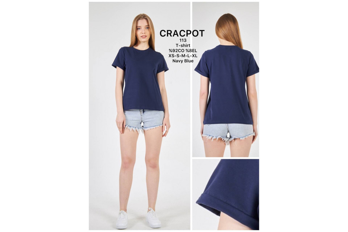 Фото Футболка женская CRACPOT 113 from official site OSKAR™