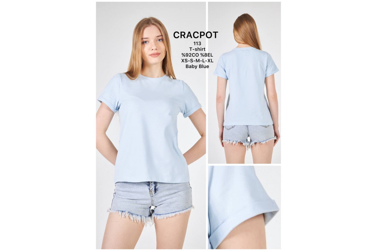 Фото Футболка женская CRACPOT 113 from official site OSKAR™