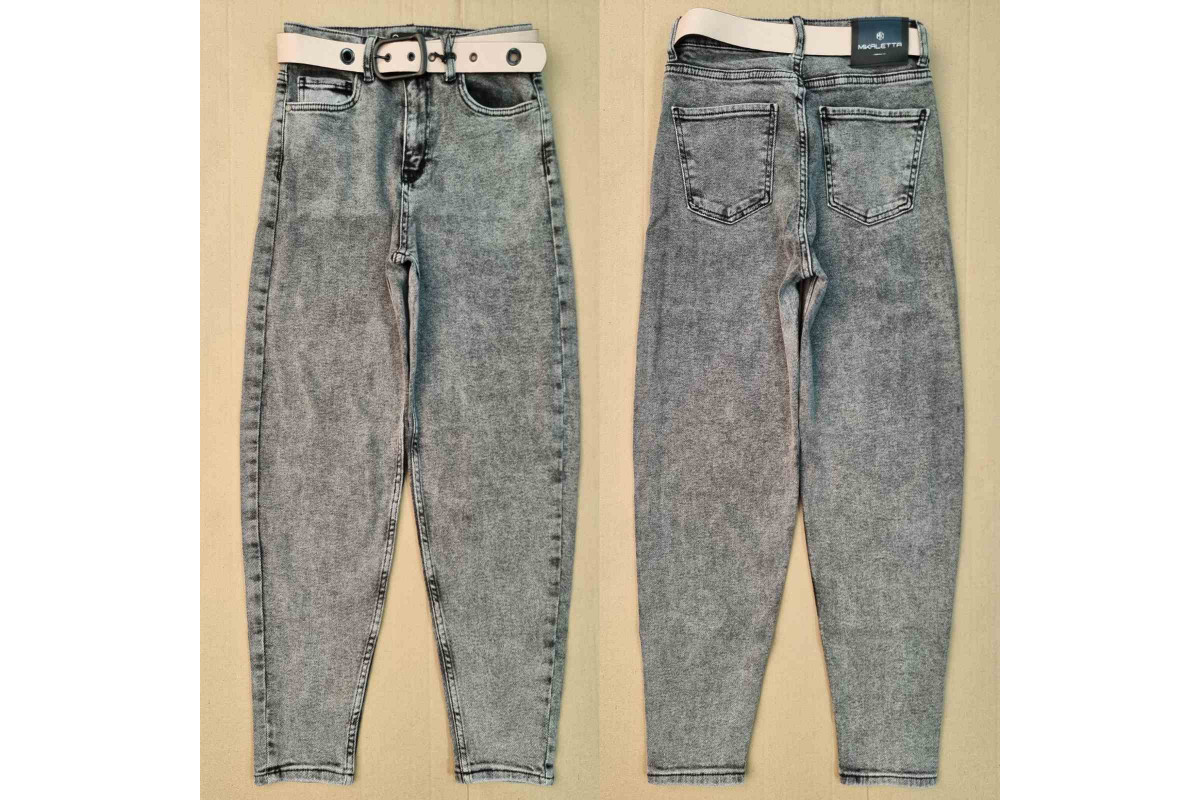 Фото Джинси жіночі MIKALETTA JEANS 2560 RELAX МОМ Туреччина from official site OSKAR™