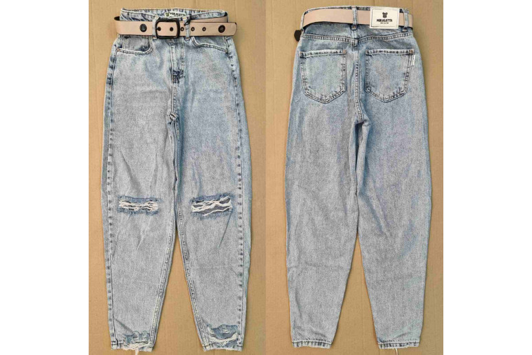 Джинси жіночі MIKALETTA JEANS 2569 RELAX МОМ Туреччина