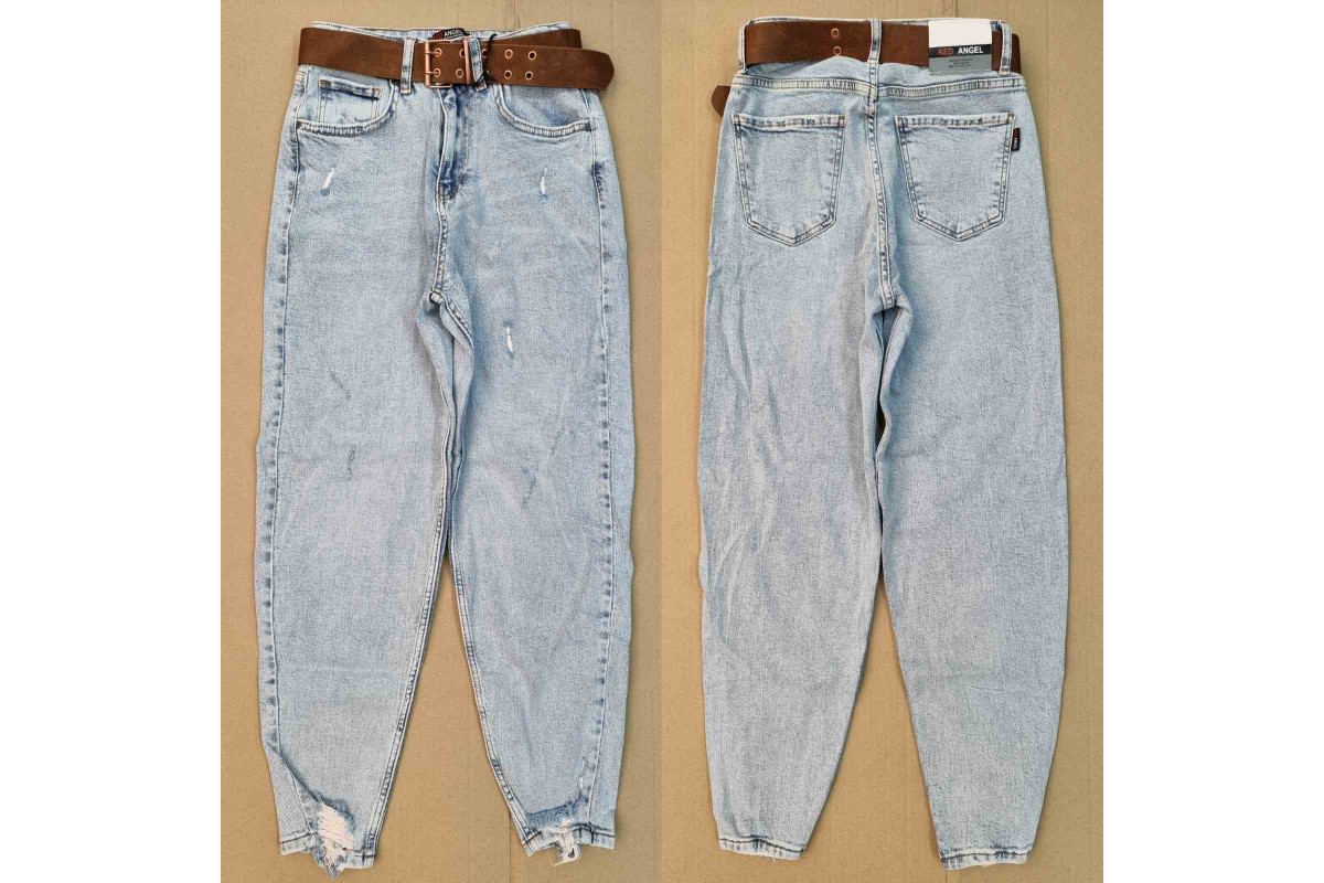 Фото Джинси жіночі MIKALETTA JEANS 8512 RELAX МОМ Туреччина from official site OSKAR™
