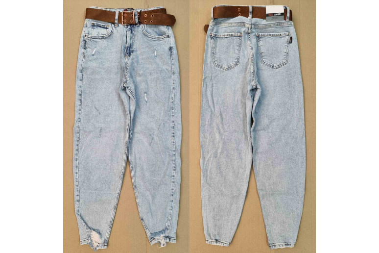 Джинсы женские MIKALETTA JEANS 8512 RELAX МОМ Турция