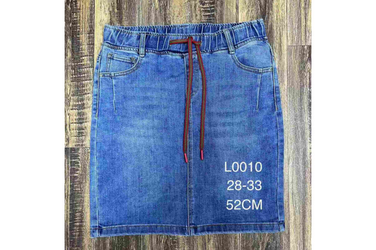 Юбка женская 0010 ZJY JEANS SKIRT Турция