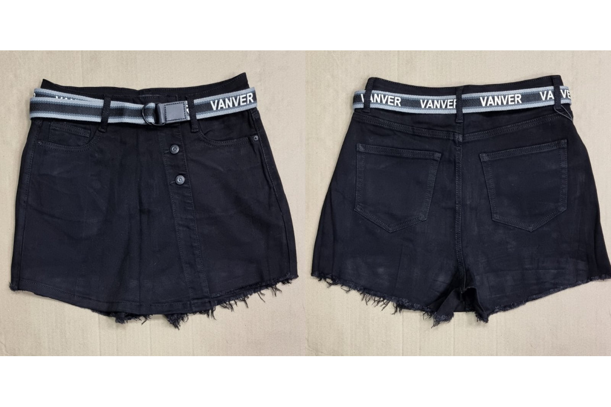 Фото Шорты-юбка женские 81676 VANVER JEANS from official site OSKAR™