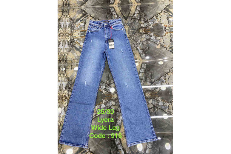 Джинсы женские DEKPLOY JEANS 916 Wide Leg Турция