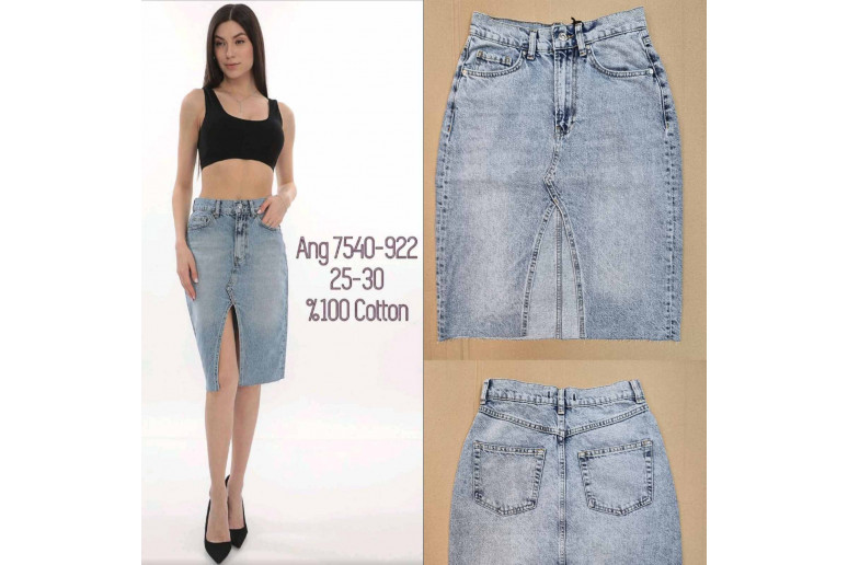 Юбка женская ANGELINA MARA JEANS 7540 SKIRT Турция
