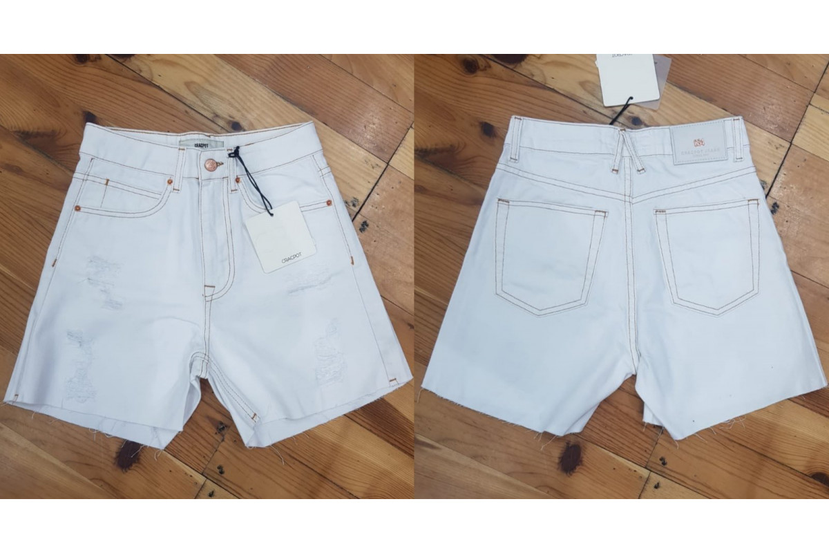 Фото Шорти жіночі CRACKPOT JEANS 4531 МОМ from official site OSKAR™