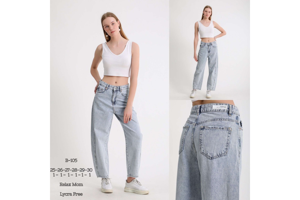 Фото Джинси жіночі SHEROCCO JEANS 105 RELAX MOM from official site OSKAR™