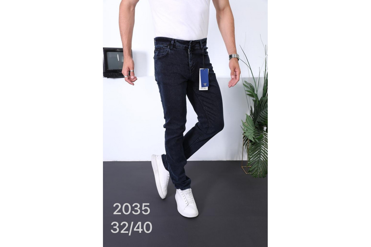 Фото Джинси чоловічі 2035 WILLMEN JEANS CLASSIC Темно синій from official site OSKAR™