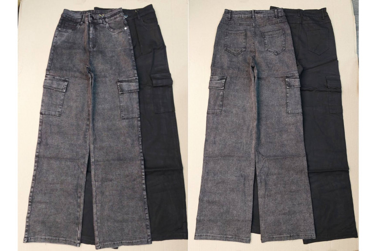 Джинси підліткові ANNA COCO JEANS 5060 WIDE LEG CARGO