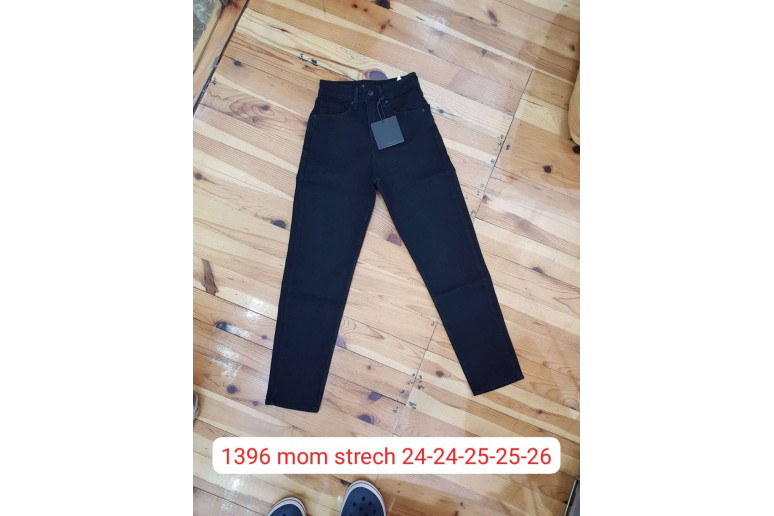 Джинсы женские CRACPOT JEANS 1396 NEW MOM Черный