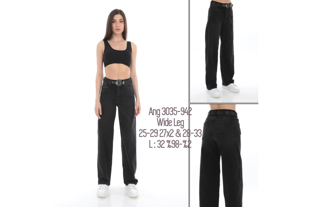 Фото Джинси жіночі ANGELINA MARA JEANS 3035 Wide Leg from official site OSKAR™