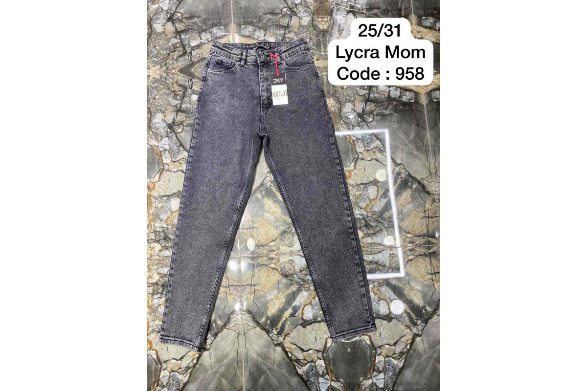 Фото Джинси жіночі DEKPLOY JEANS 958 MOM from official site OSKAR™