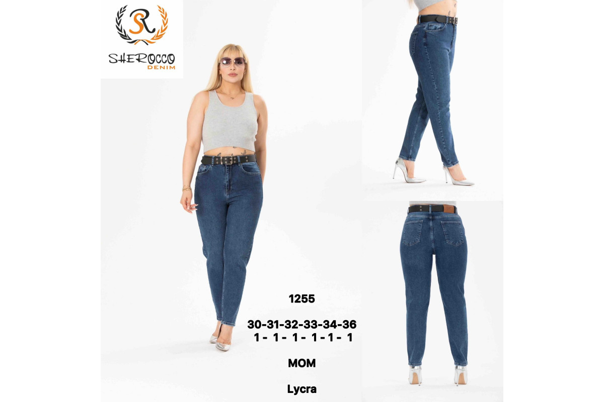 Фото Джинсы женские SHEROCCO JEANS 1255 RELAX MOM from official site OSKAR™