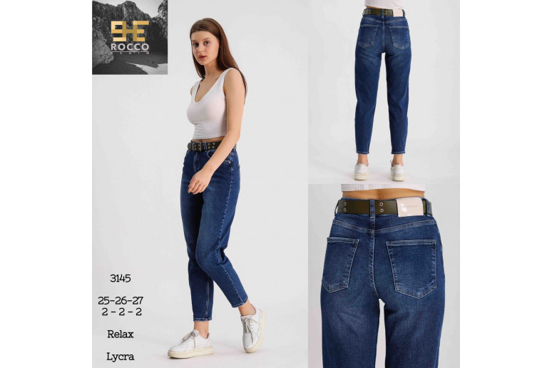 Джинсы женские SHEROCCO JEANS 3145 RELAX MOM