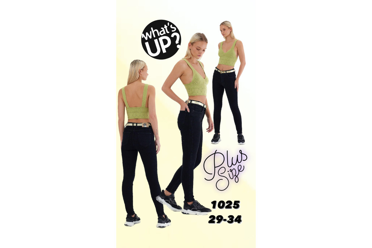 Фото Джинси жіночі WHAT'S UP JEANS 1025 SKINNY Туреччина from official site OSKAR™
