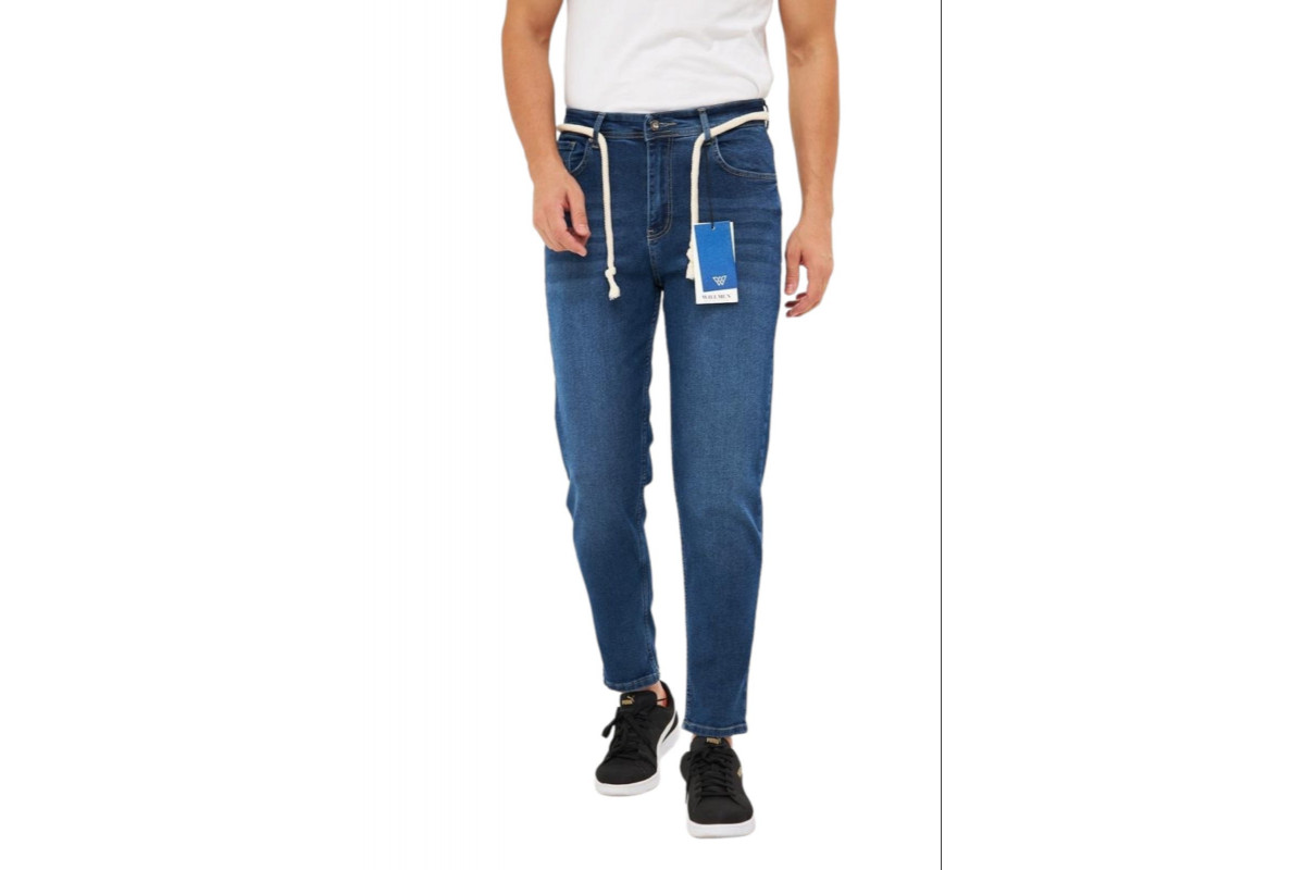 Фото Джинси чоловічі WILLMEN (REDMAN) JEANS 2043 МОМ СИНІЙ from official site OSKAR™