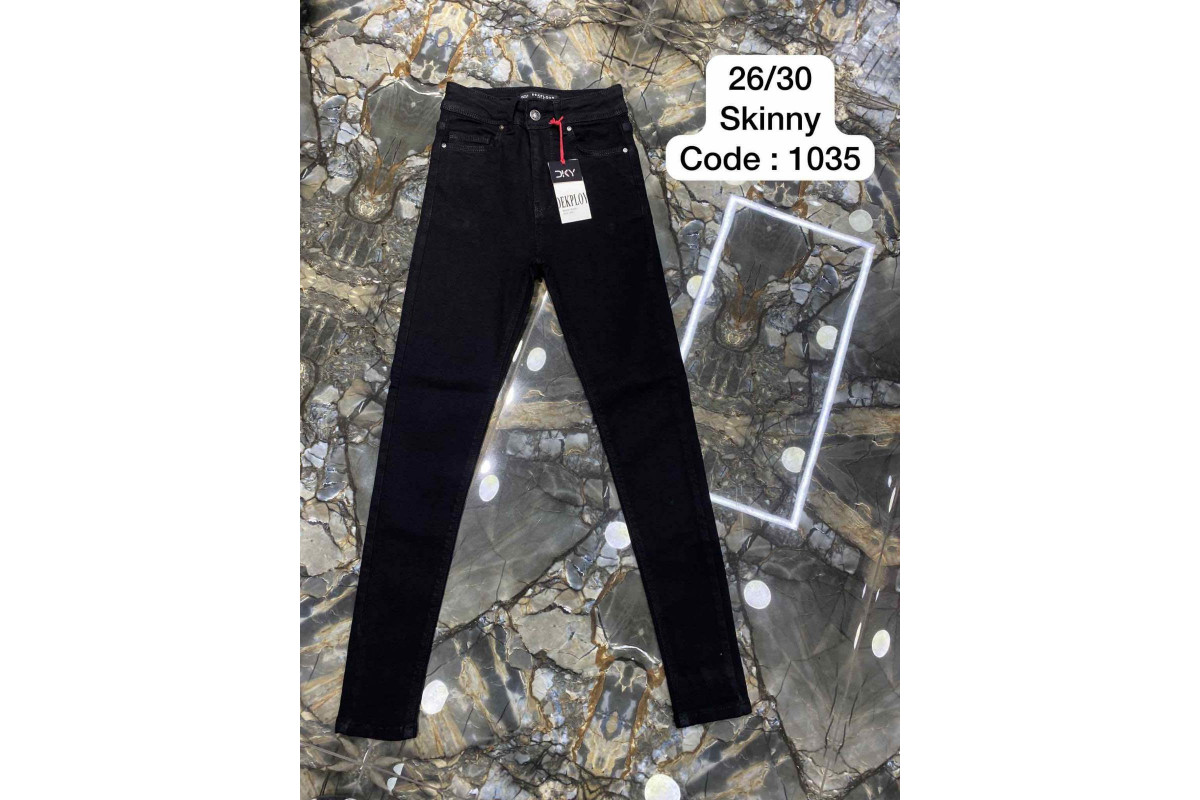 Фото Джинсы женские DEKPLOY JEANS 1035 SKINNY Турция from official site OSKAR™
