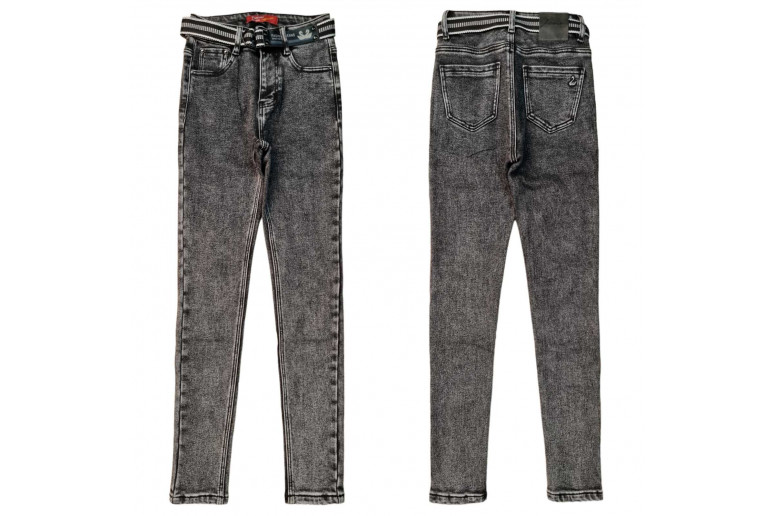Джинсы женские VANVER JEANS 81797 SKINNY на байке
