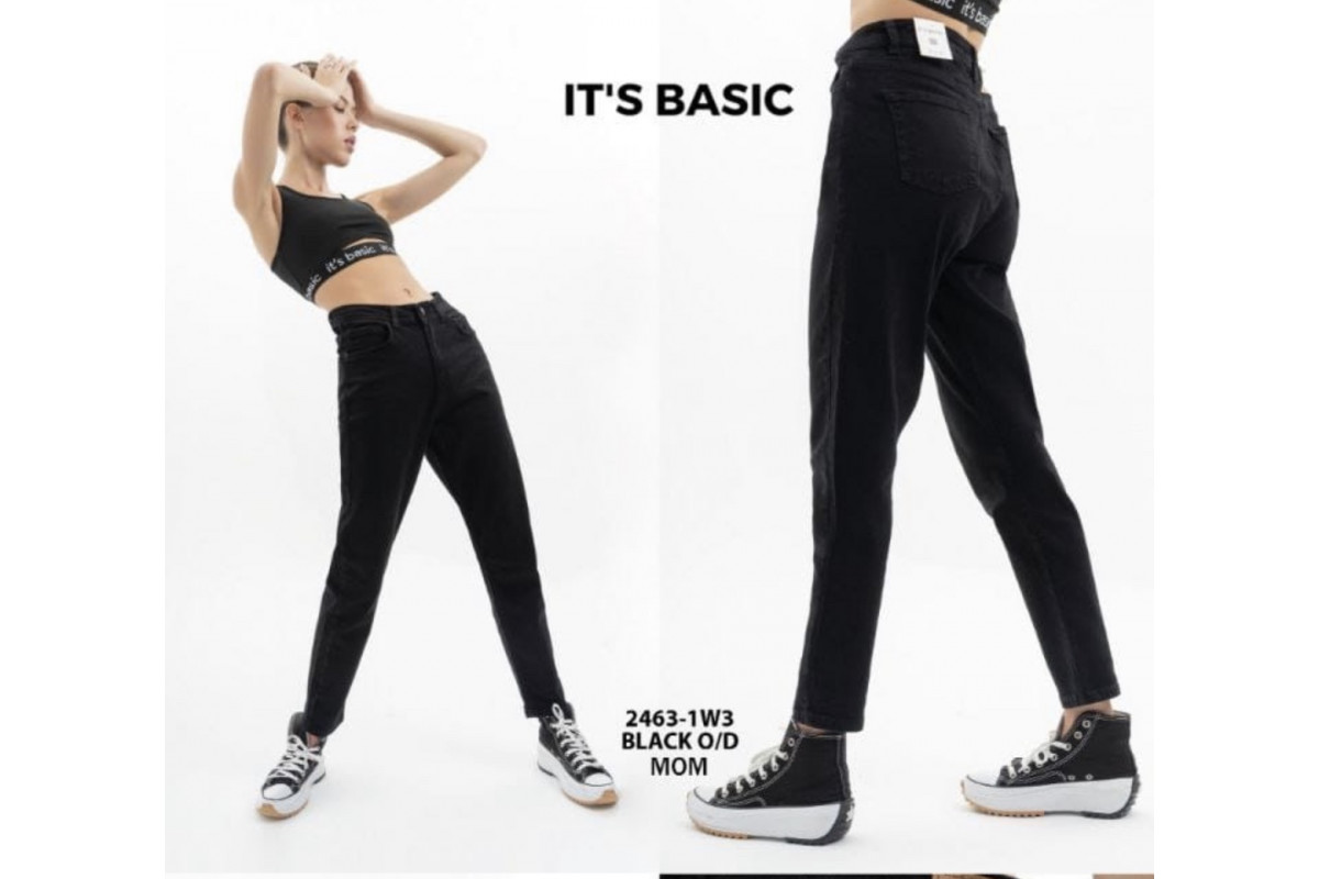 Фото Джинси жіночі IT'S BASIC JEANS 2463 МОМ from official site OSKAR™