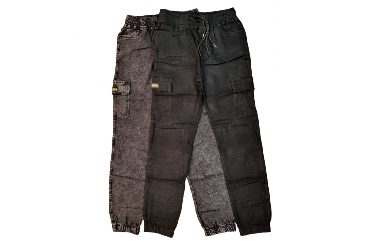 Фото Джинсы женские ANNA COCO JEANS 5077 CARGO НА БАЙКЕ from official site OSKAR™