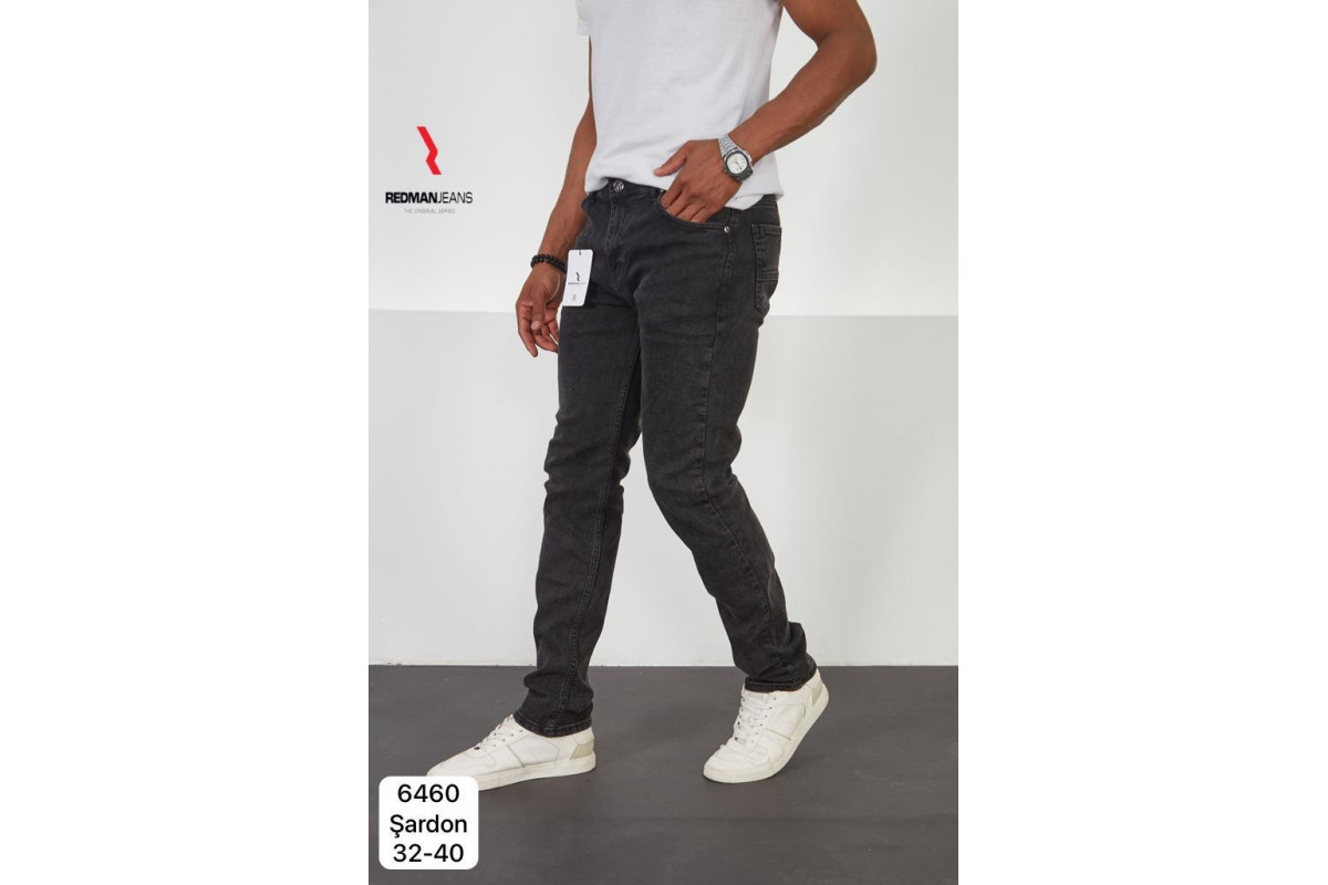 Фото Джинсы мужские REDMAN JEANS 6460 CLASSIC НА БАЙКЕ from official site OSKAR™