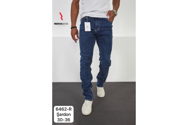 Джинси чоловічі REDMAN JEANS 6462-R REGULAR СИНІЙ