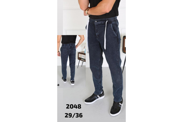 Джинсы мужские WILLMEN (REDMAN) JEANS 2048 МОМ СЕРО-СИНИЙ