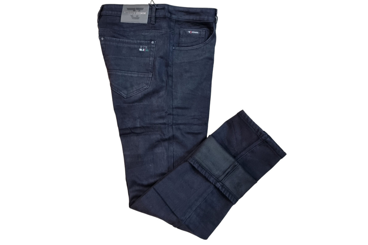 Фото Джинсы мужские RTROOSS JEANS 8016 CLASSIC на флисе from official site OSKAR™