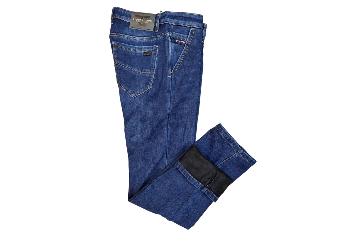 Фото Джинсы мужские RTROOSS JEANS 8023 CLASSIC на флисе from official site OSKAR™