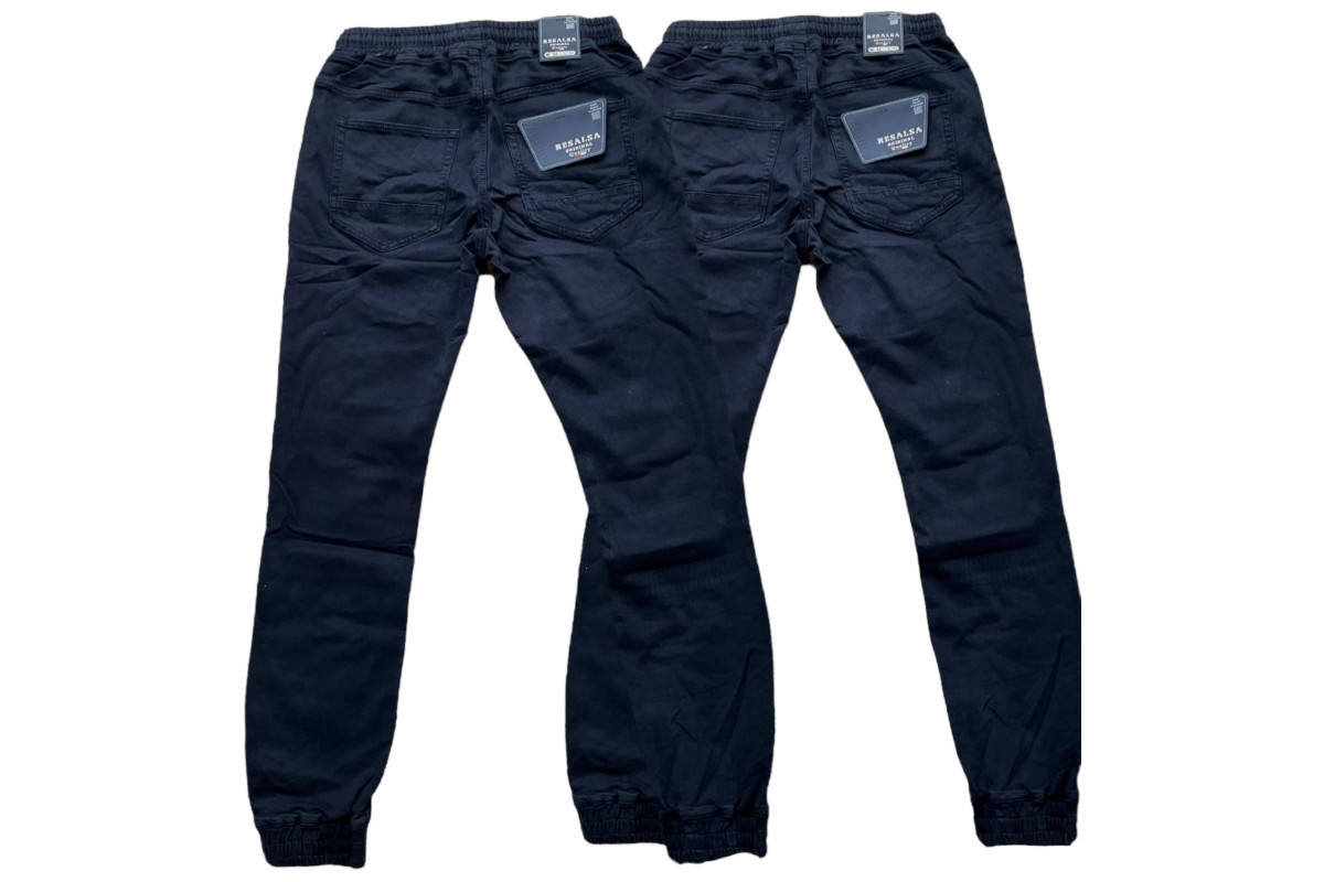 Фото Джинсы мужские RESALSA JEANS 251-3 CARGO темно-синий from official site OSKAR™