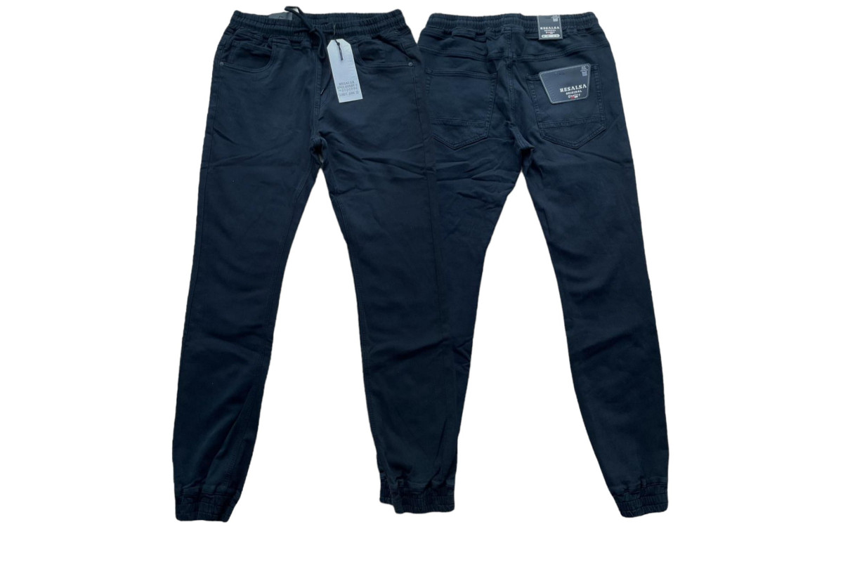 Фото Джинсы мужские RESALSA JEANS 252-3 CARGO темно-синий from official site OSKAR™