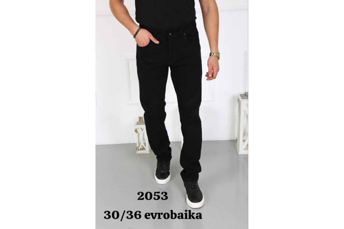 Фото Джинси чоловічі WILLMEN (REDMAN) JEANS 2053 REGULAR ЄВРОБАЙКА ЧОРНИЙ from official site OSKAR™